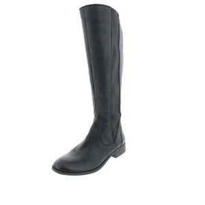 🖤 NEW Women 6W JESSICA SIMPSON Boots RADFORDE BLACK leather tall pull-on Riding